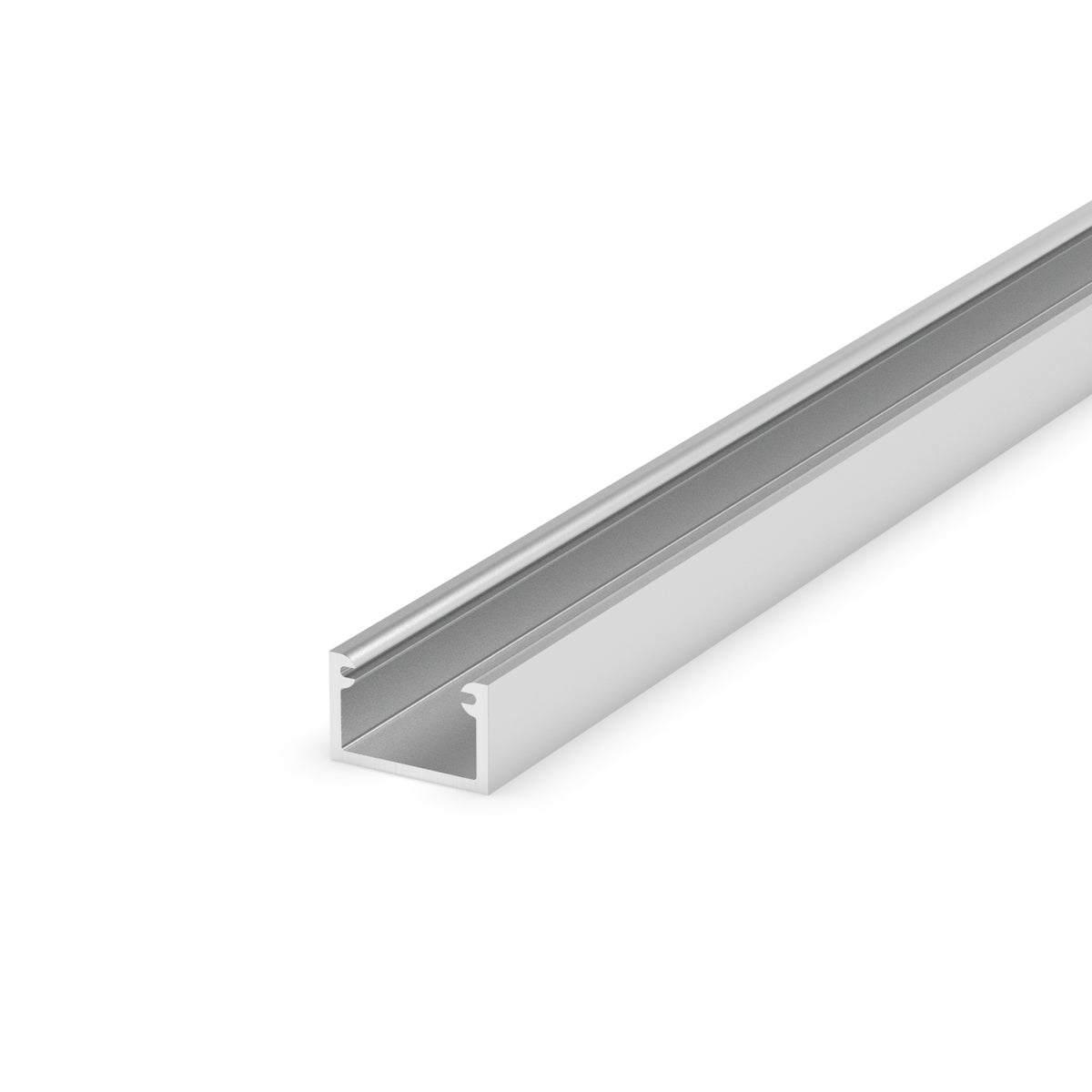 Profil LED aluminiowy SobkoTEC ST4-2 1m srebrny, nawierzchniowy slim 15x6 mm